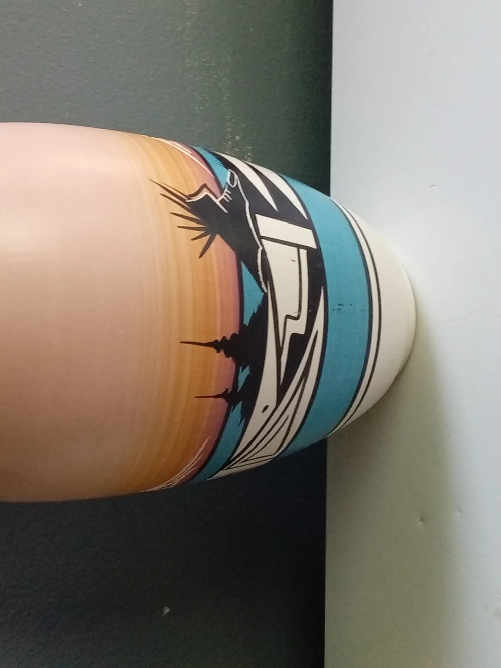 Navajo hand painted